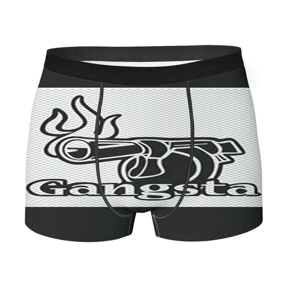 Gangsta Gun Men'S Boxer Briefs