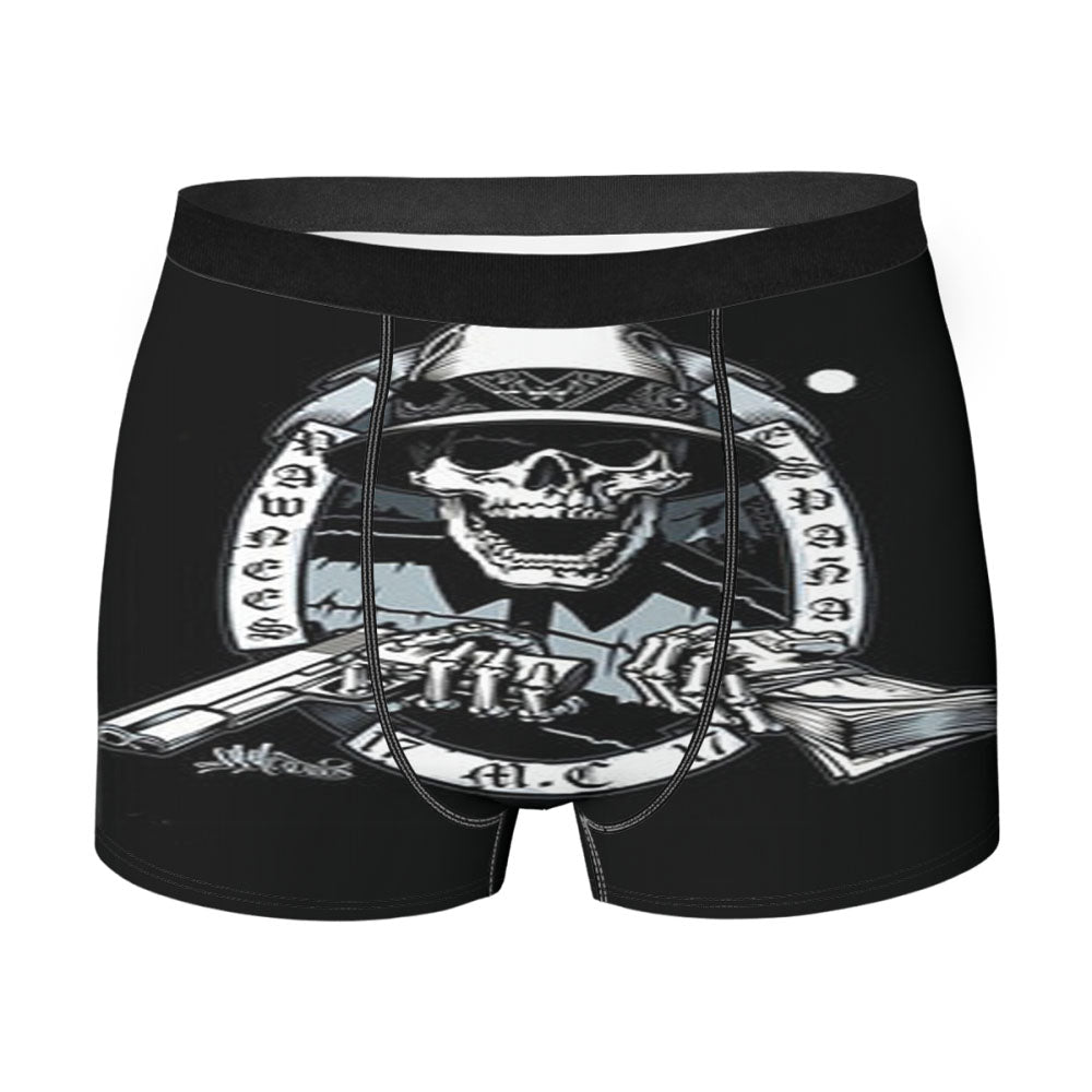Gangster Skull Pawnees Esdana Men'S Boxer Briefs