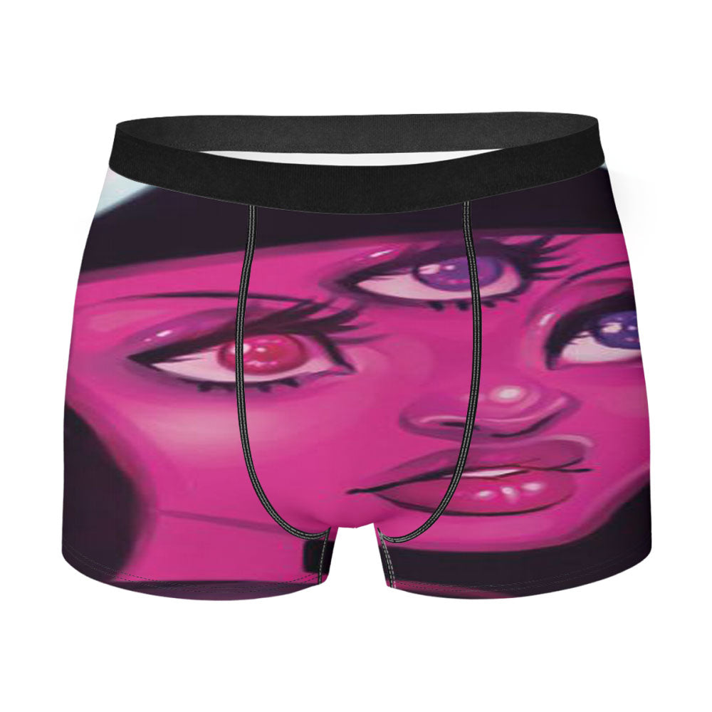 Garnet Face Men'S Boxer Briefs