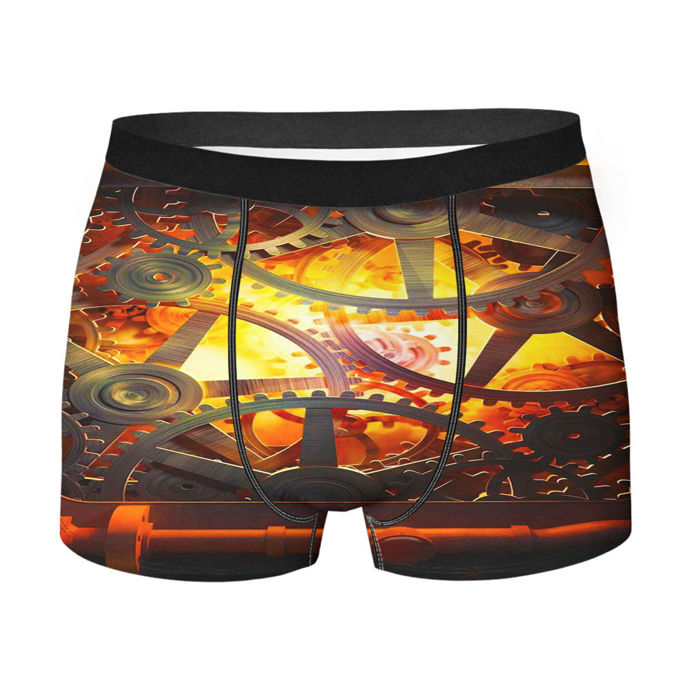 Gears Machine Men'S Boxer Briefs
