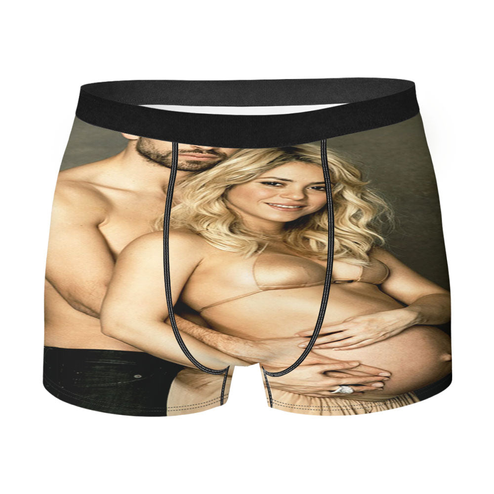 Gerard Pique And Shakira Men'S Boxer Briefs