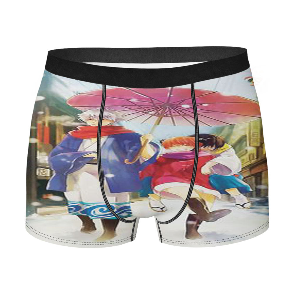 Gintama Yorozuya Winter Men'S Boxer Briefs
