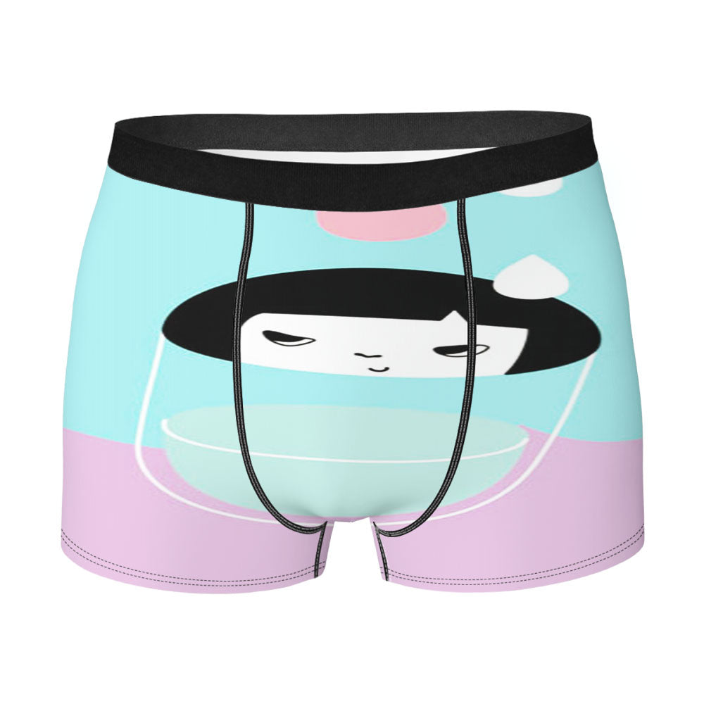 Girl In The Glass Men'S Boxer Briefs