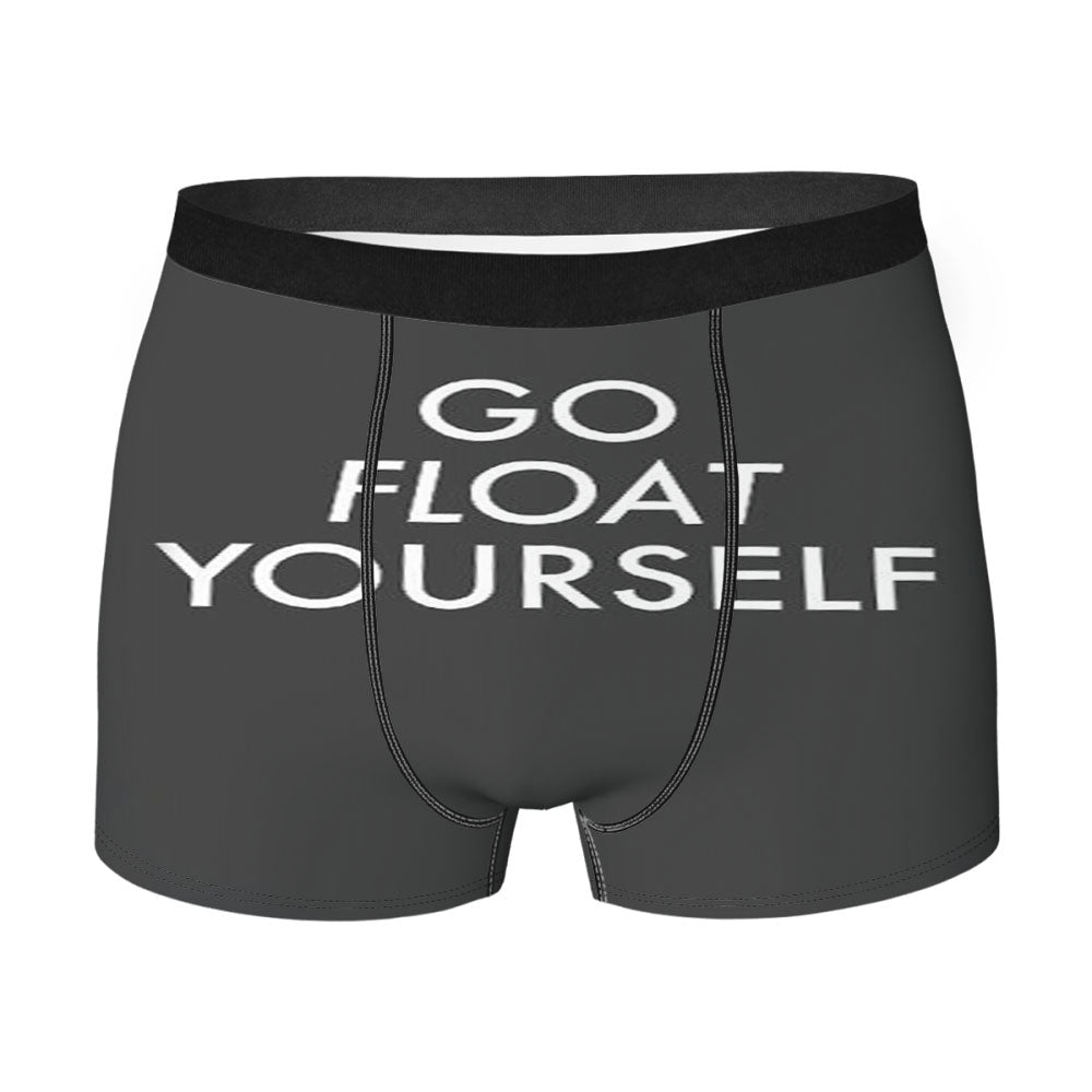 Go Float Yourself The 100 Quotes Men'S Boxer Briefs