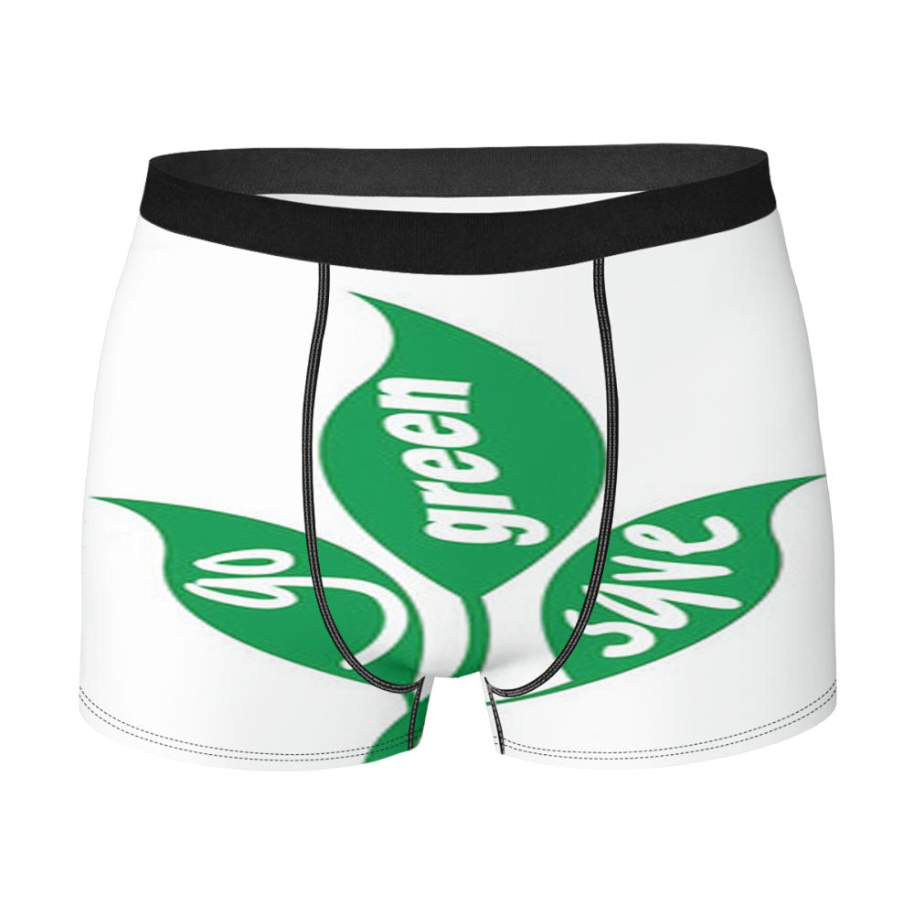 Go Green Save Men'S Boxer Briefs