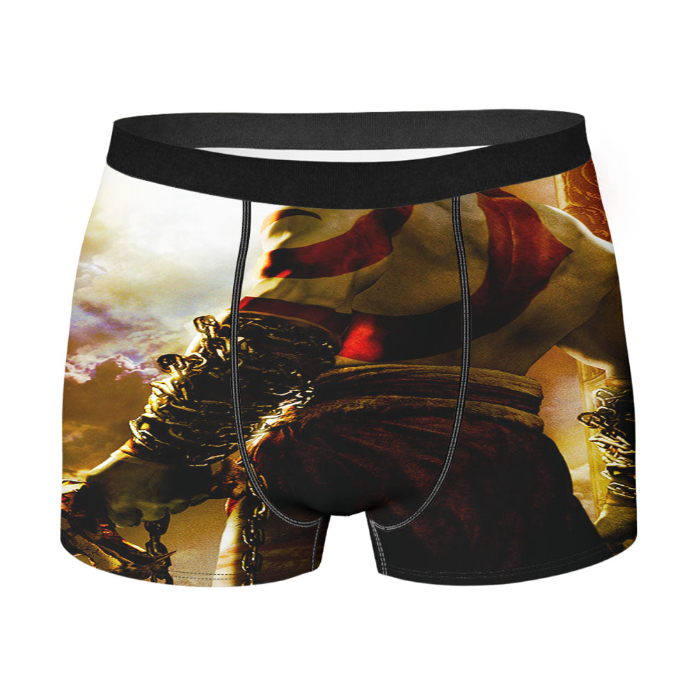 God Of War Chains Of Olympus Men'S Boxer Briefs