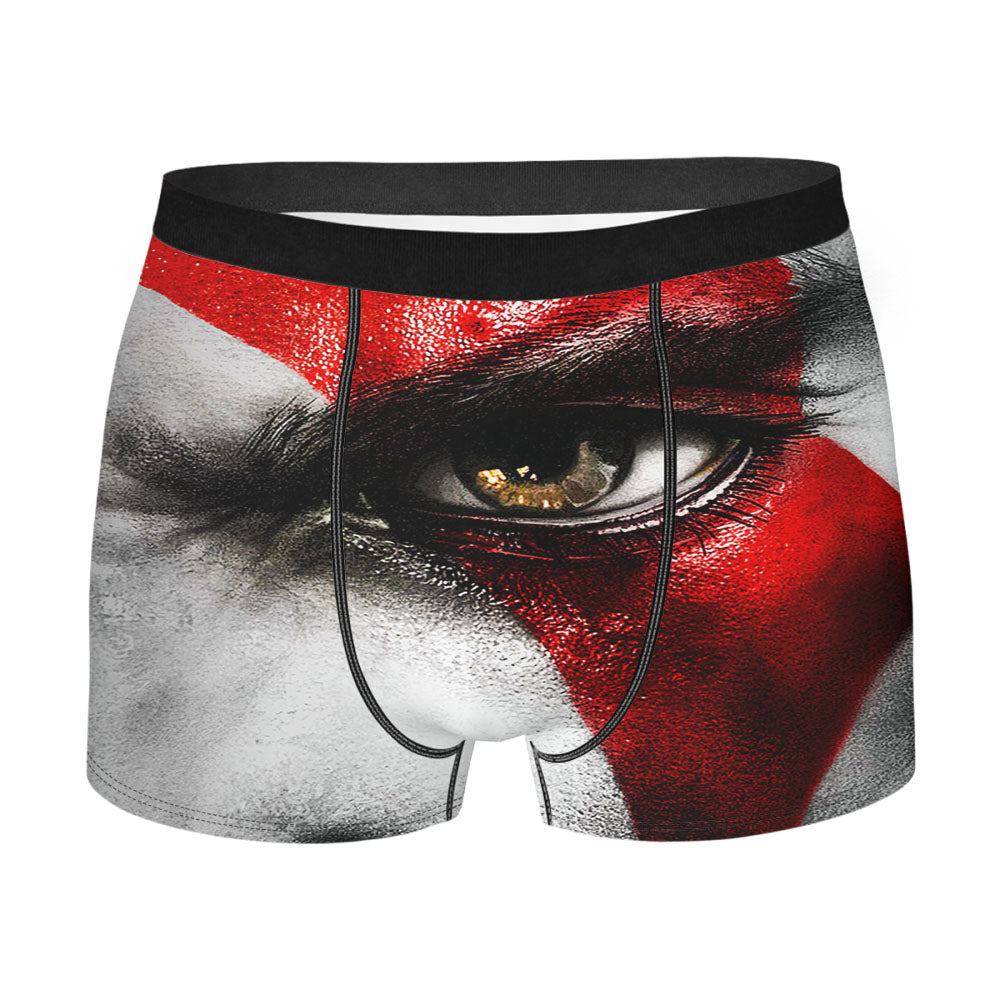 God Of War Kratos Focus Men'S Boxer Briefs