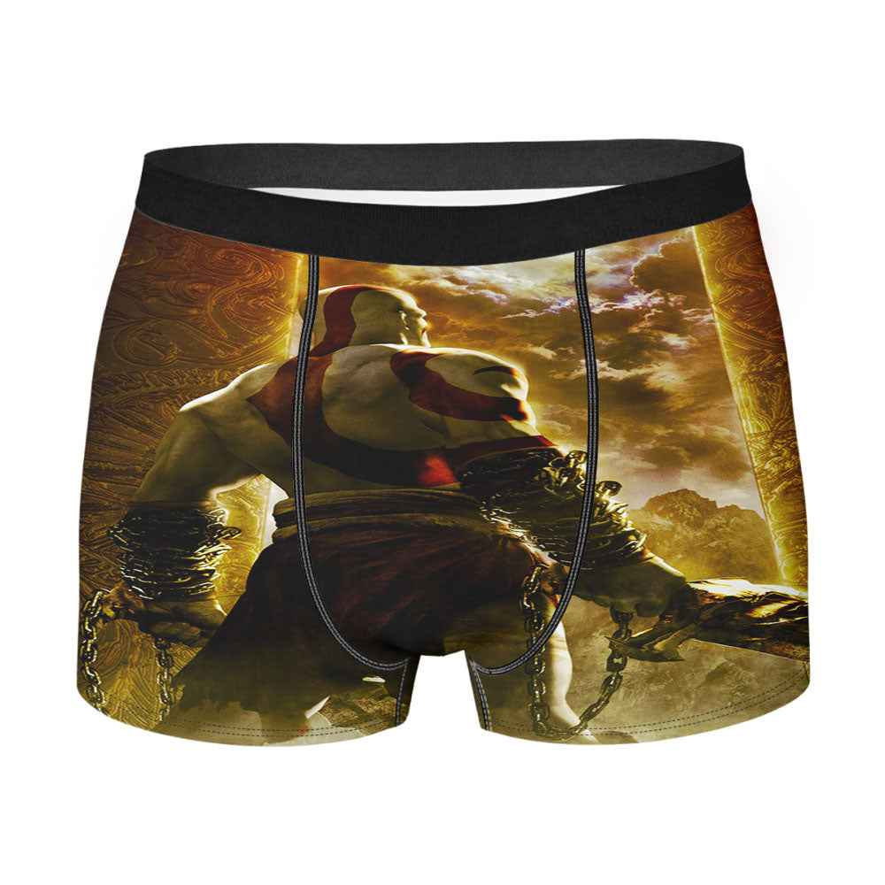 God Of War Olympus Cover Men'S Boxer Briefs