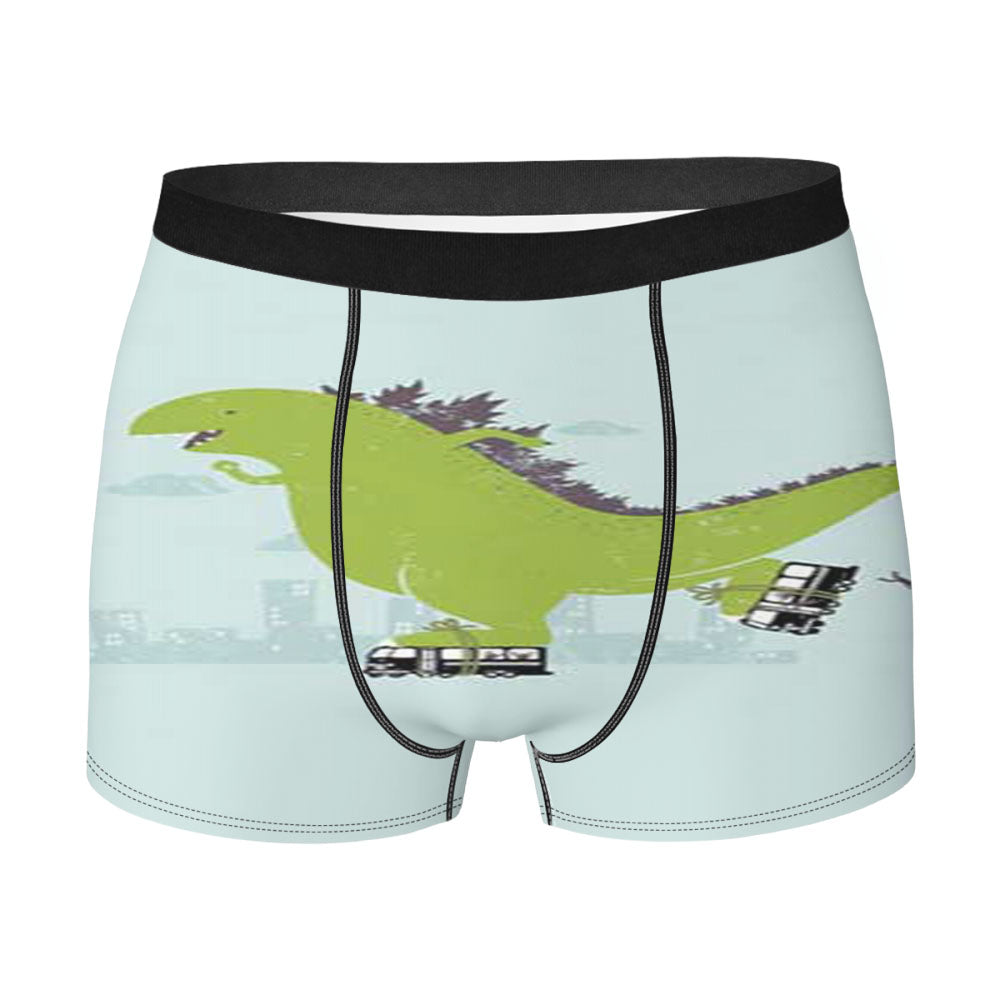 Godzilla Rollerskates Men'S Boxer Briefs