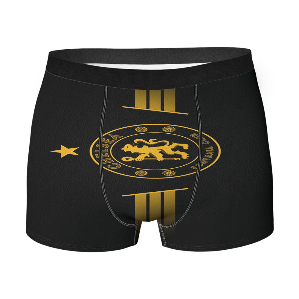 Gold Chelsea Men'S Boxer Briefs