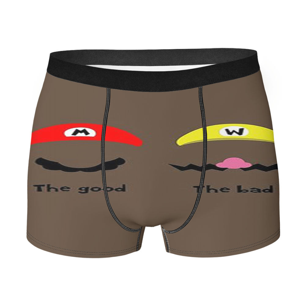 Good Or Bad Cartoon Avatar Men'S Boxer Briefs
