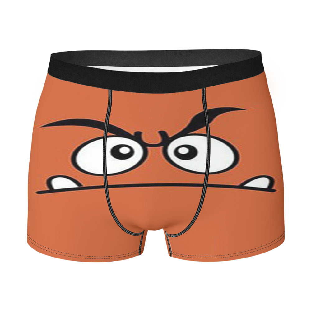 Goomba Face Angry Men'S Boxer Briefs