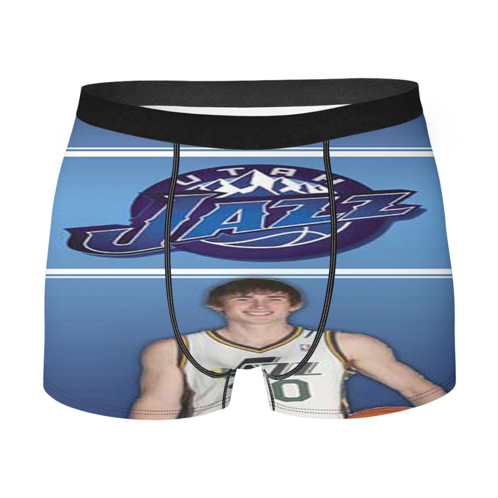 Gordon Hayward Jazz Banner Men'S Boxer Briefs
