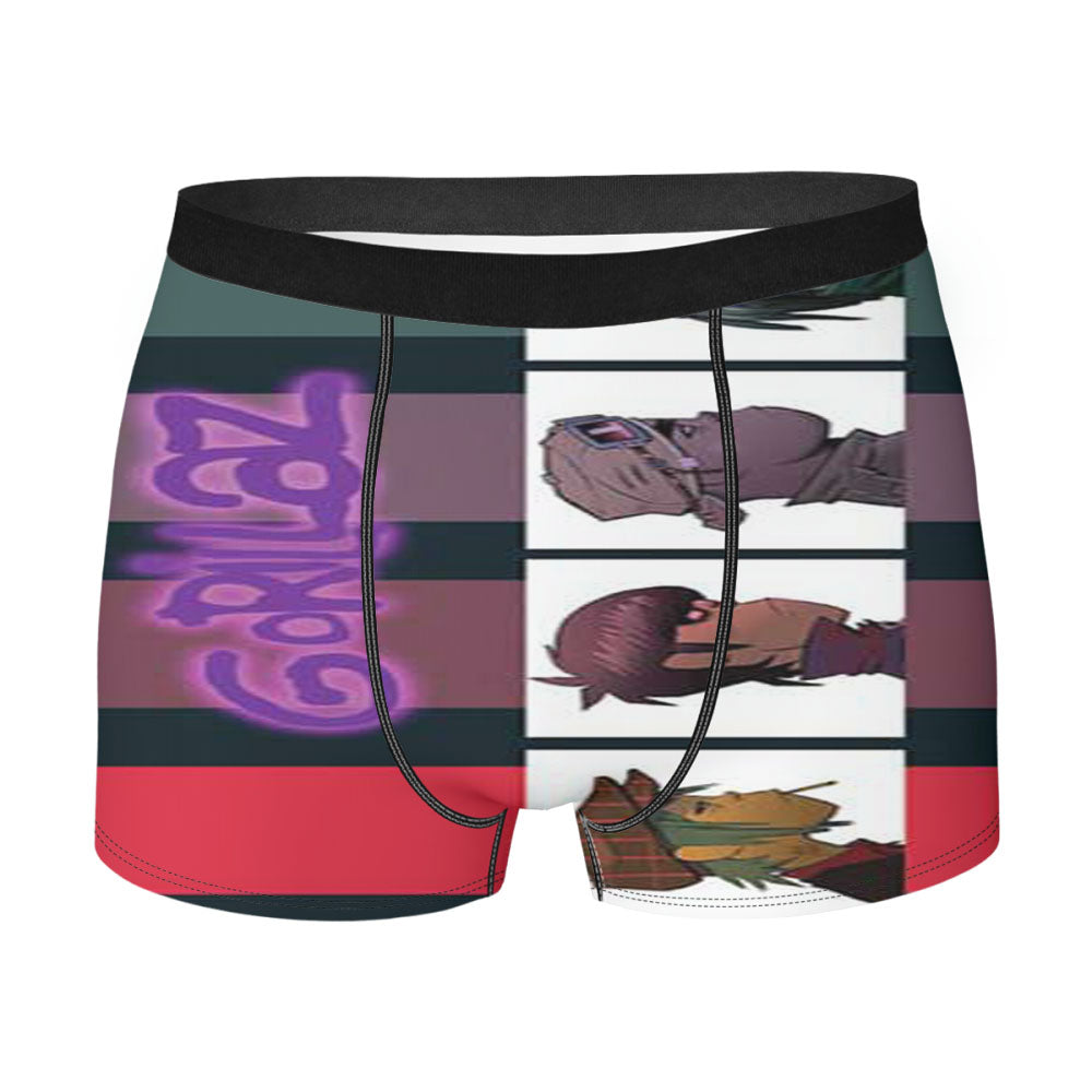 Gorillaz Demon Days Stripes Men'S Boxer Briefs