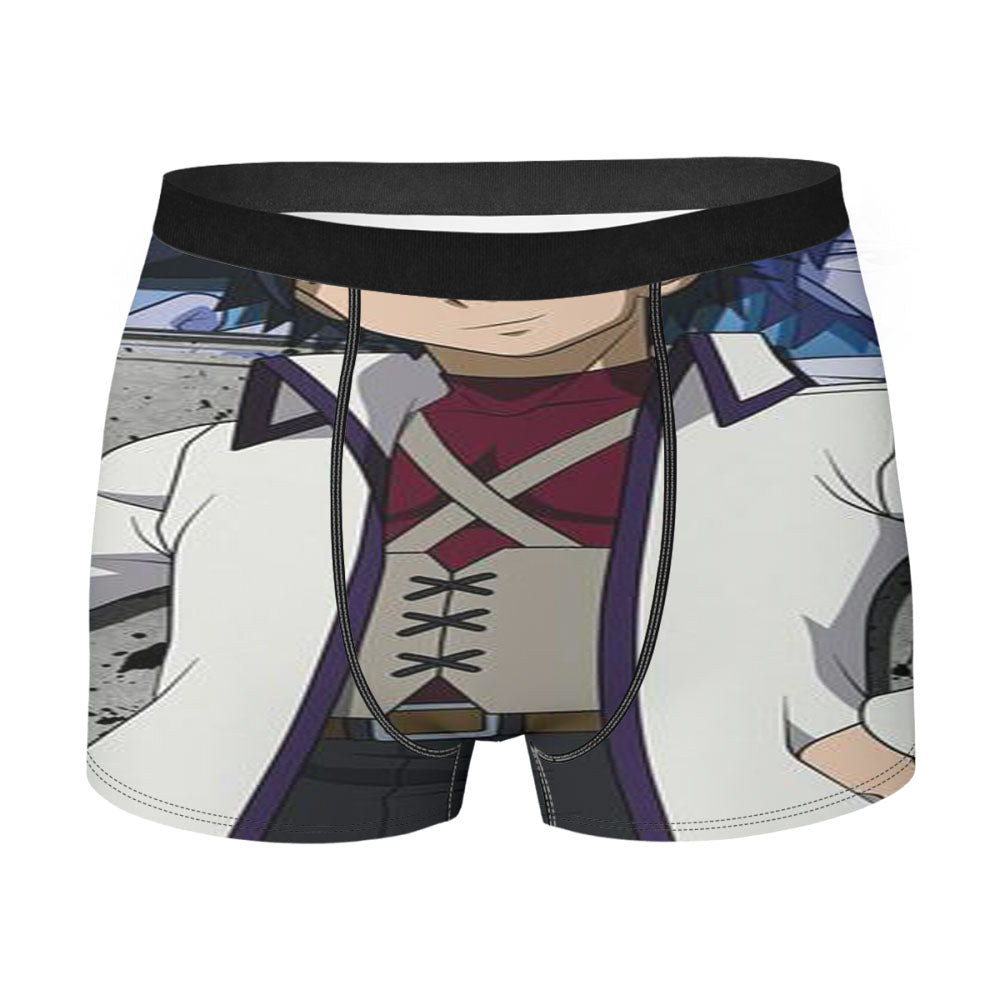 Gray Fullbuste Men'S Boxer Briefs