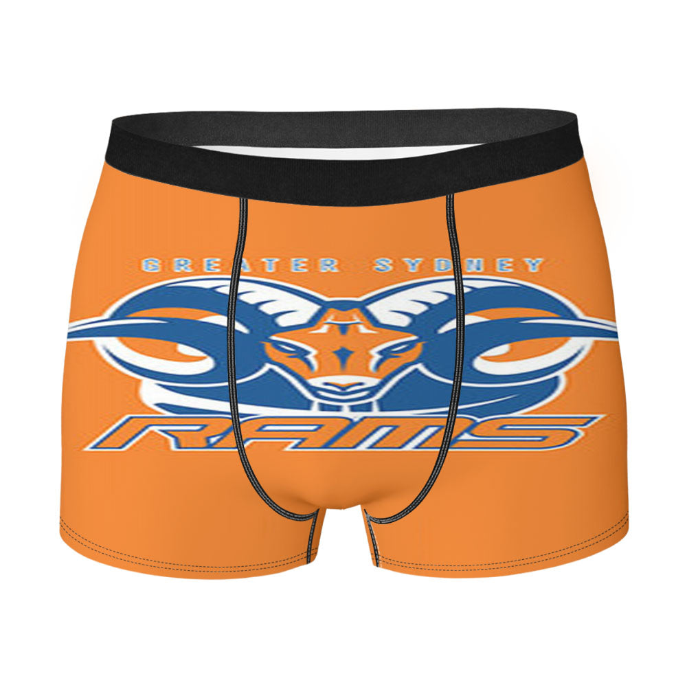 Greater Sydney Rams Logo Men'S Boxer Briefs