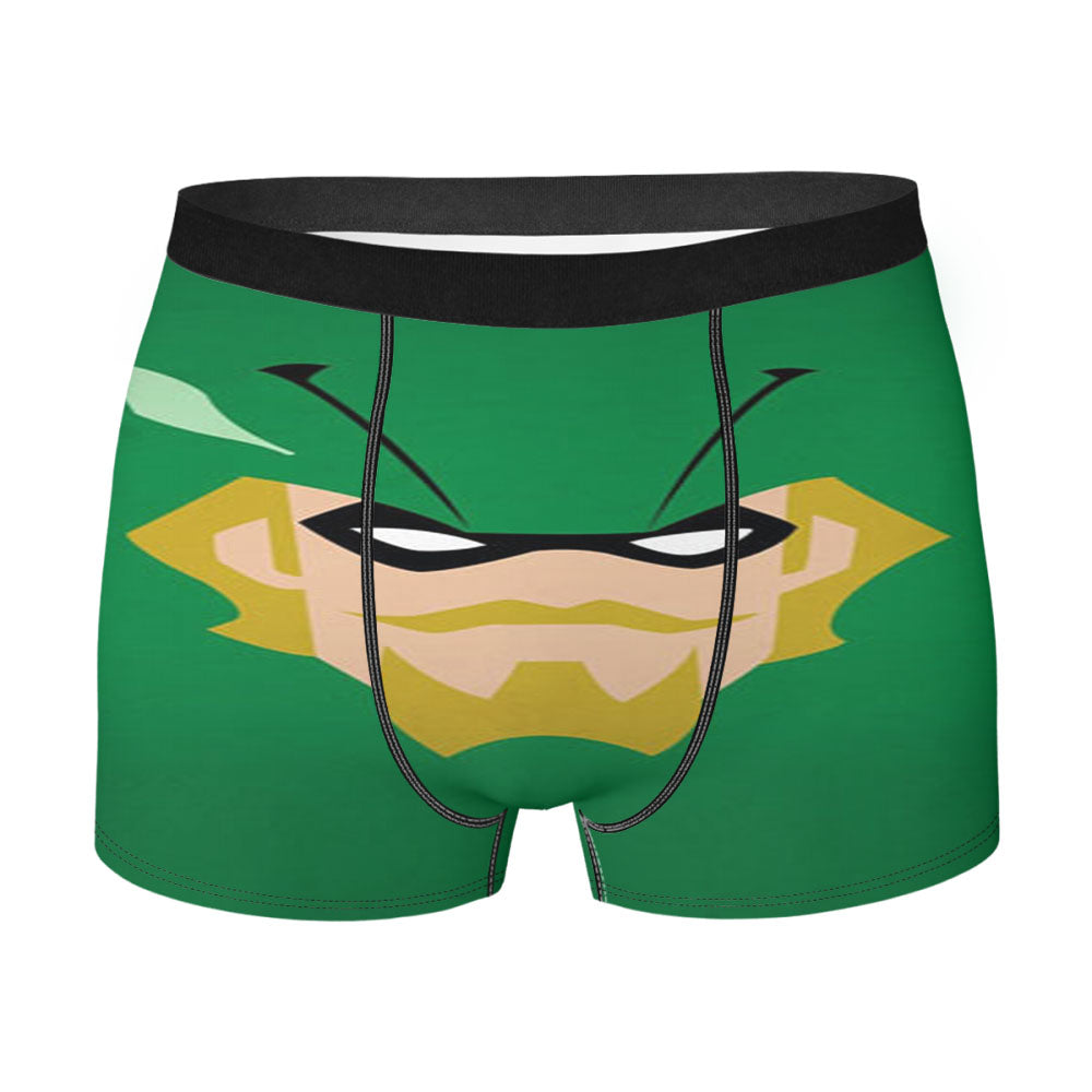 Green Arrow Face Men'S Boxer Briefs