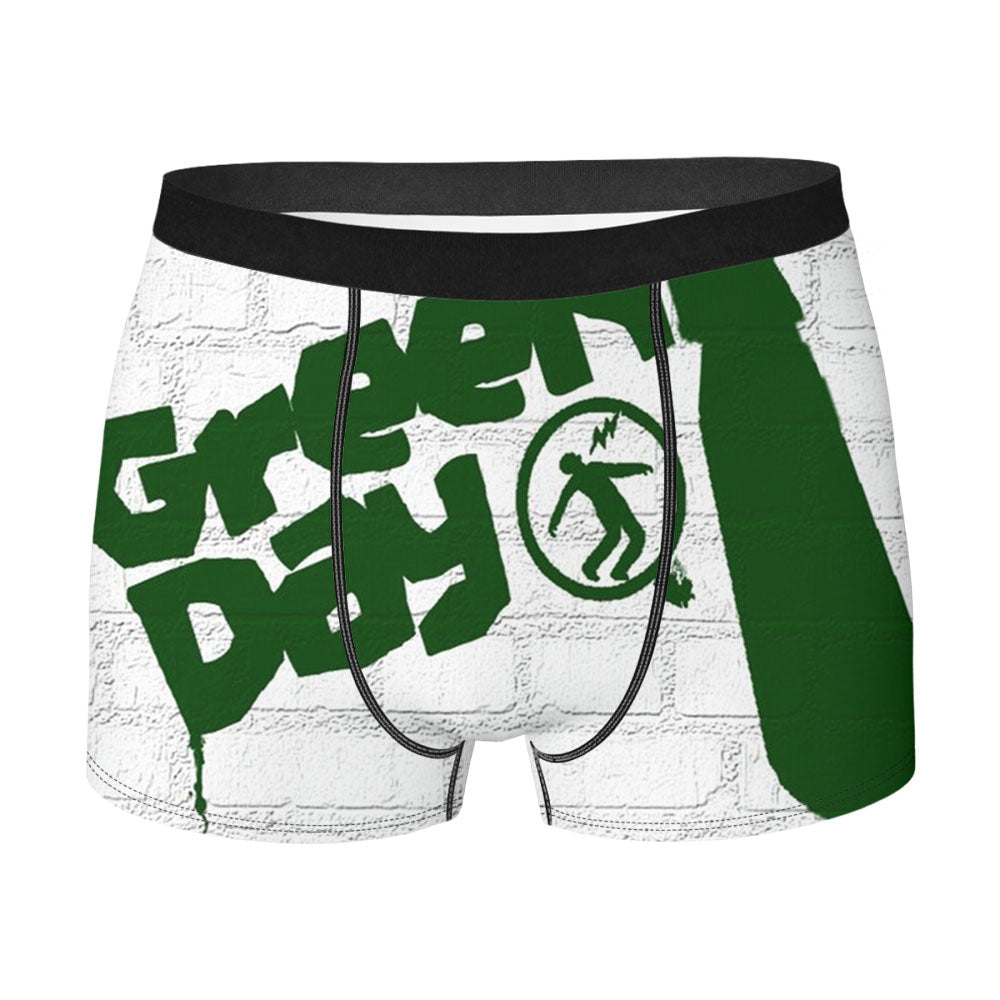 Green Day Graffiti Men'S Boxer Briefs