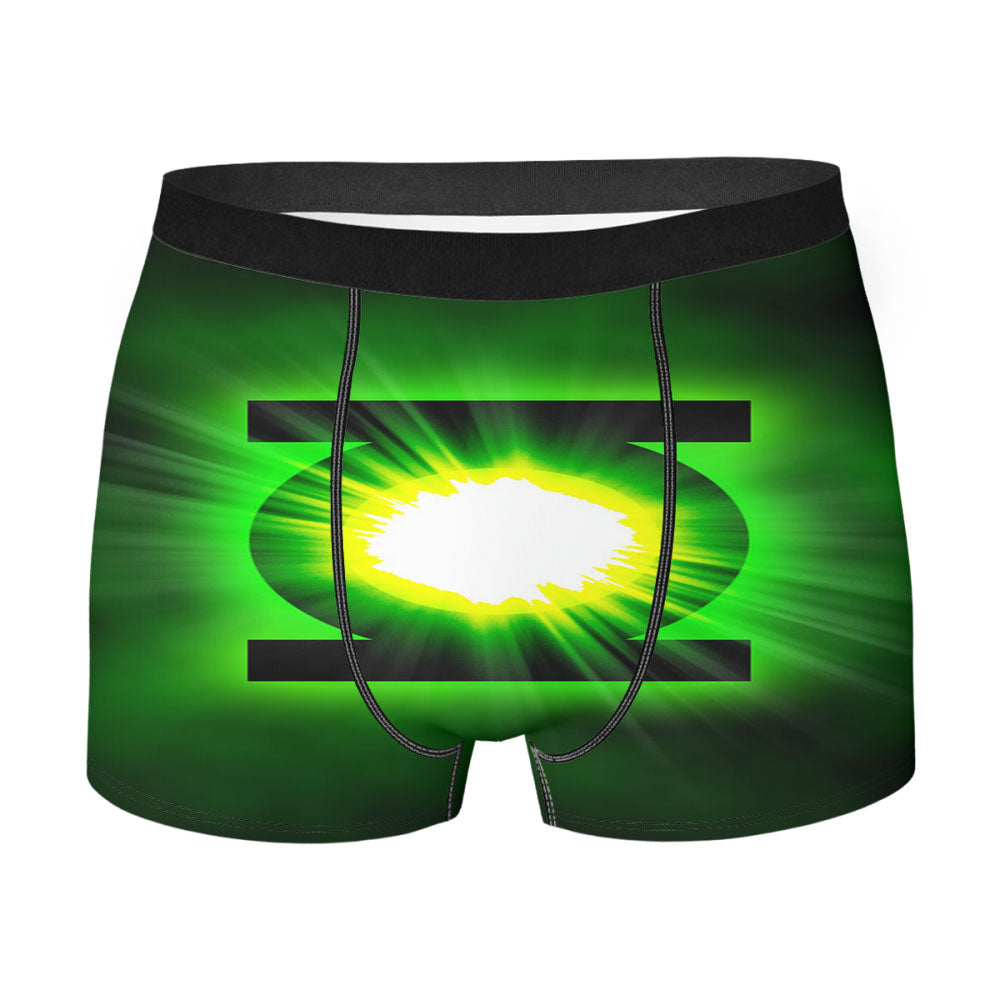 Green Lantern Power Ring Logo Men'S Boxer Briefs