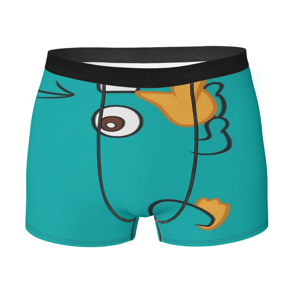 Green Platypus Perry Men'S Boxer Briefs