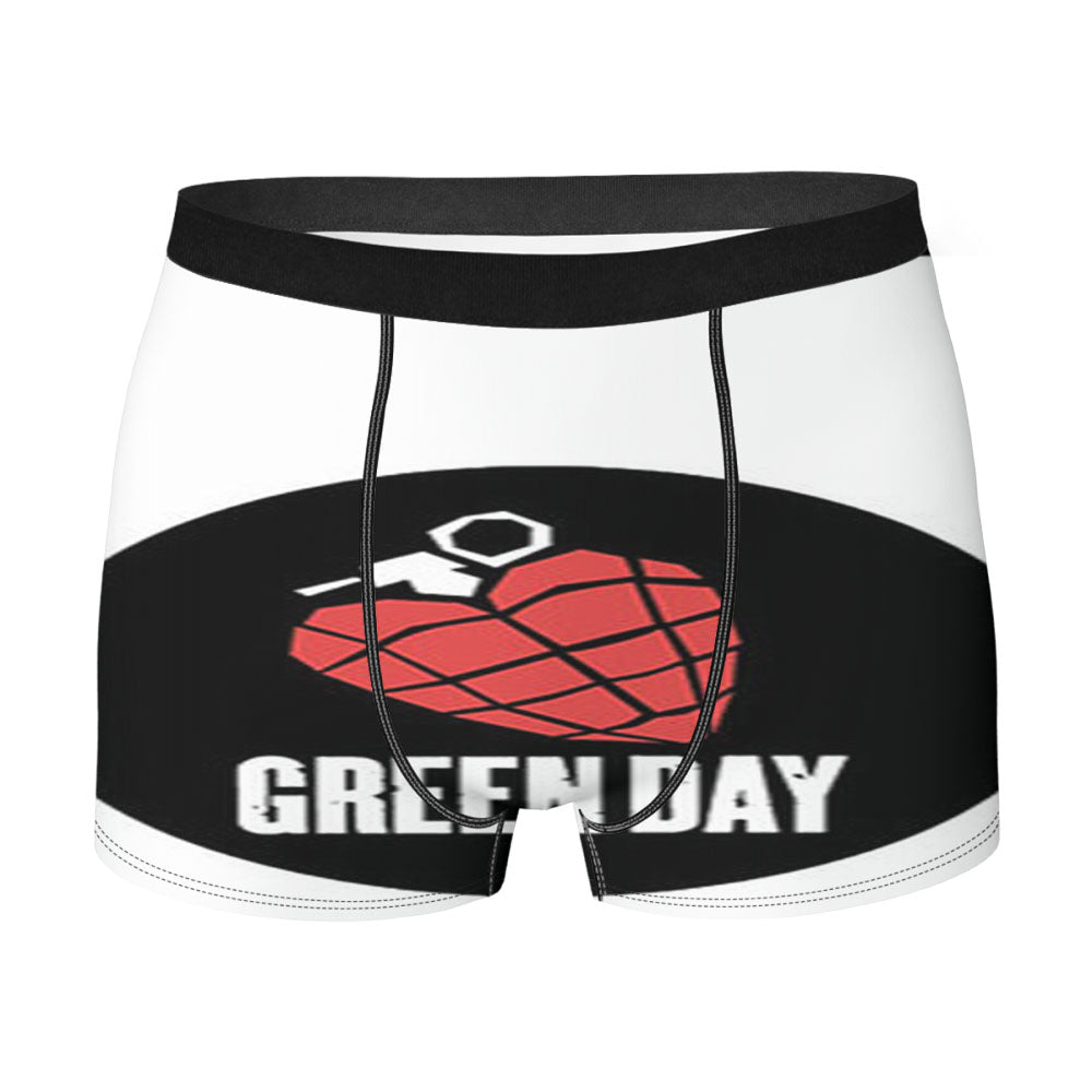 Greenday With Grant Logo Men'S Boxer Briefs