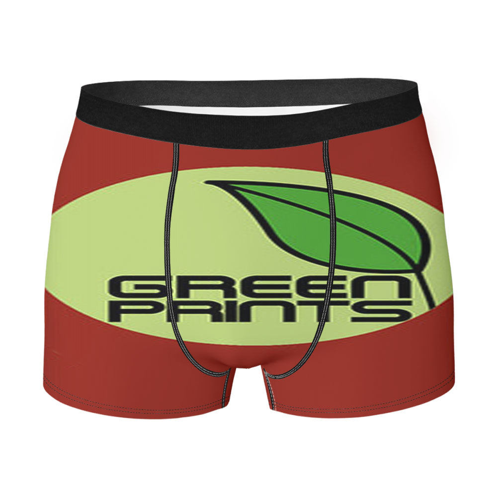 Grenn Prints Logo Men'S Boxer Briefs