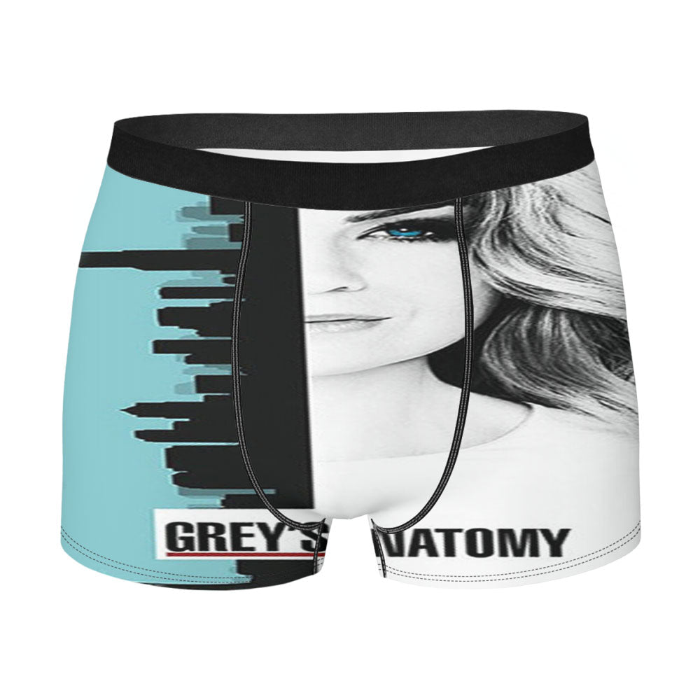 Grey'S Anatomy Meredith Men'S Boxer Briefs
