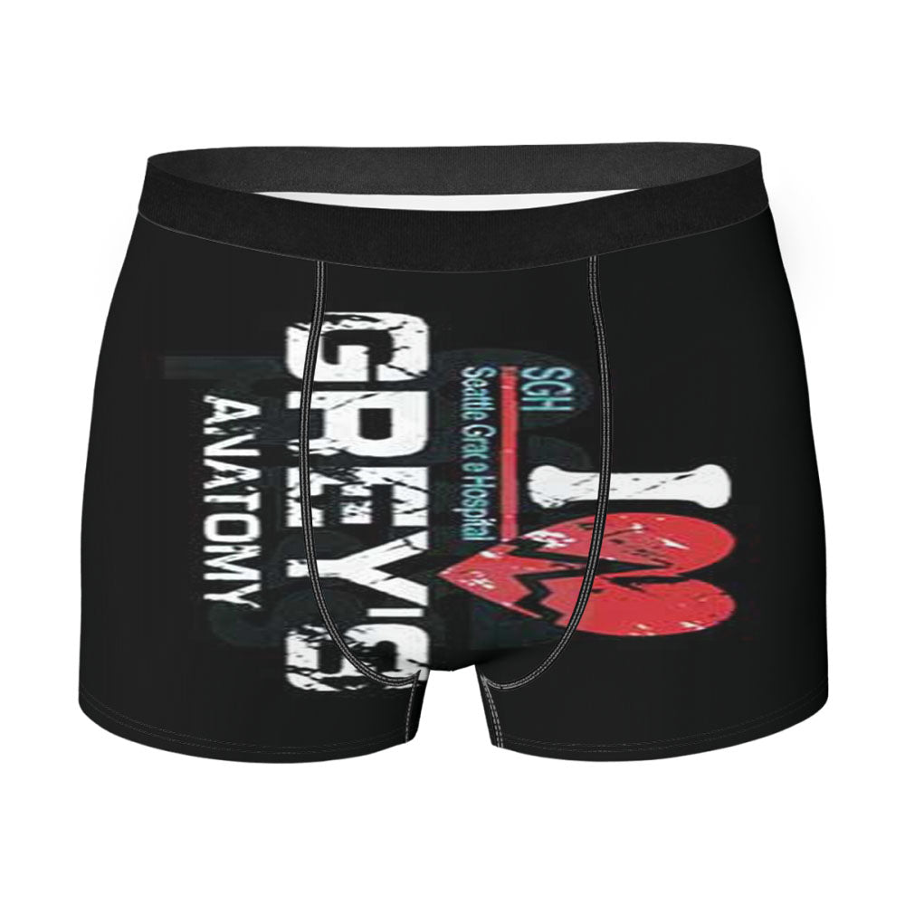 Greys Anatomy Heartbeat Men'S Boxer Briefs