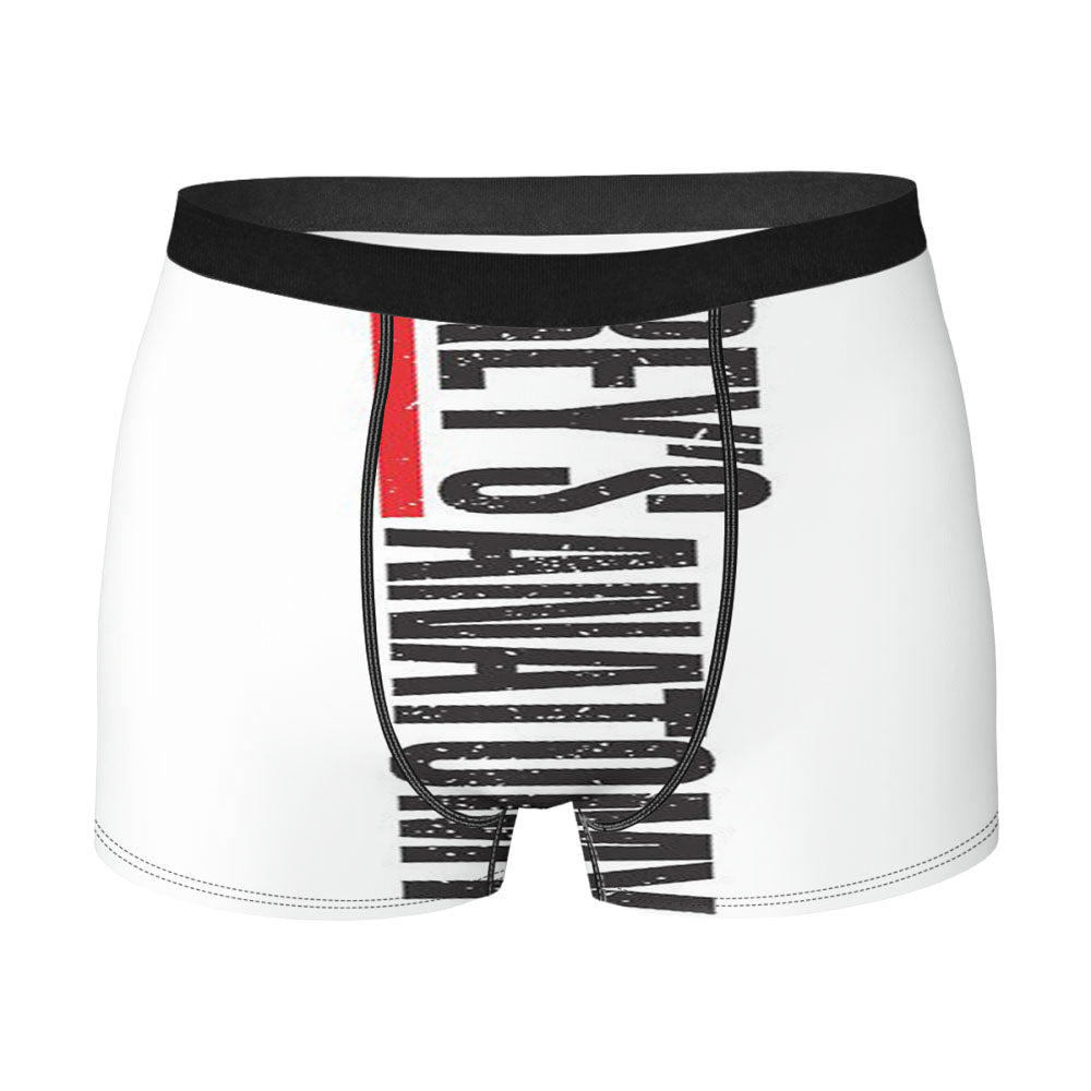 Greys Anatomy White Men'S Boxer Briefs