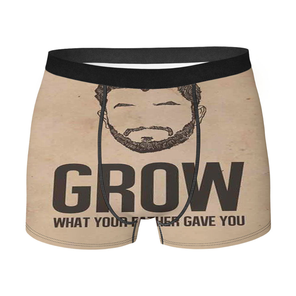 Grow What Your Father Gave You Quotes Men'S Boxer Briefs