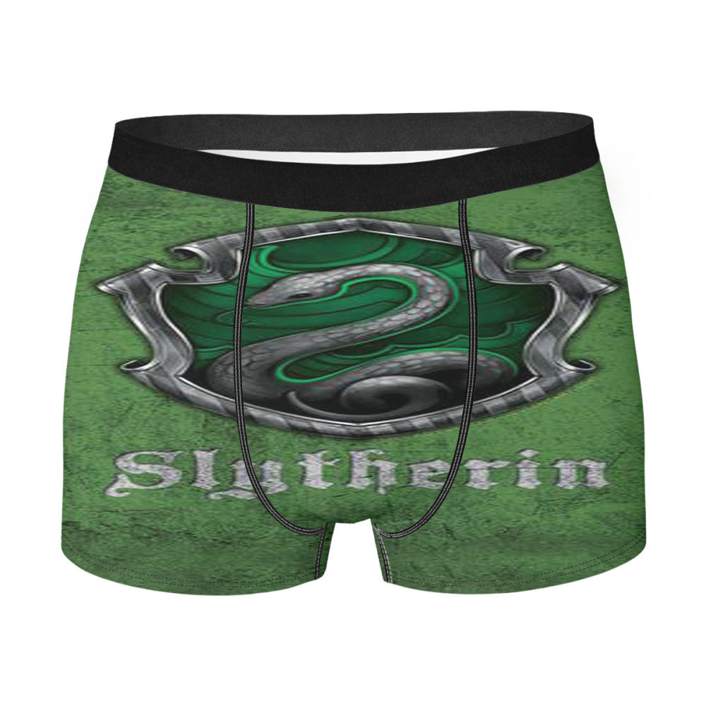 Grunge Slytherin Logo Men'S Boxer Briefs