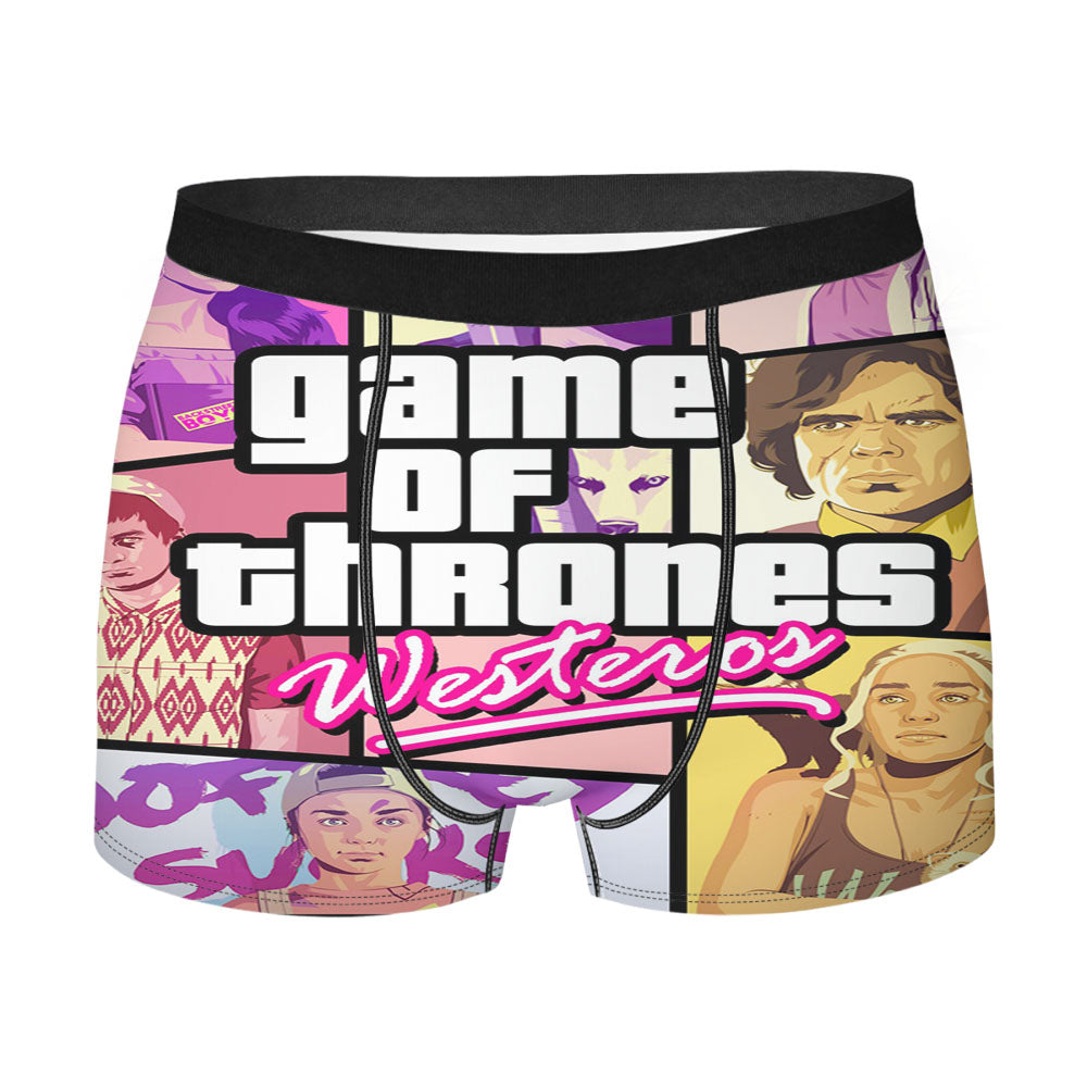 Gta Game Of Trones Men'S Boxer Briefs