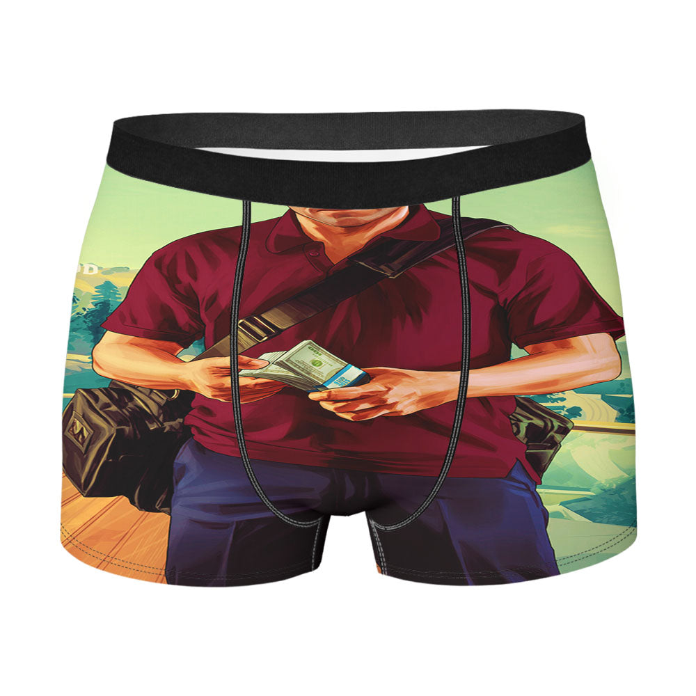Gta V Michael Men'S Boxer Briefs