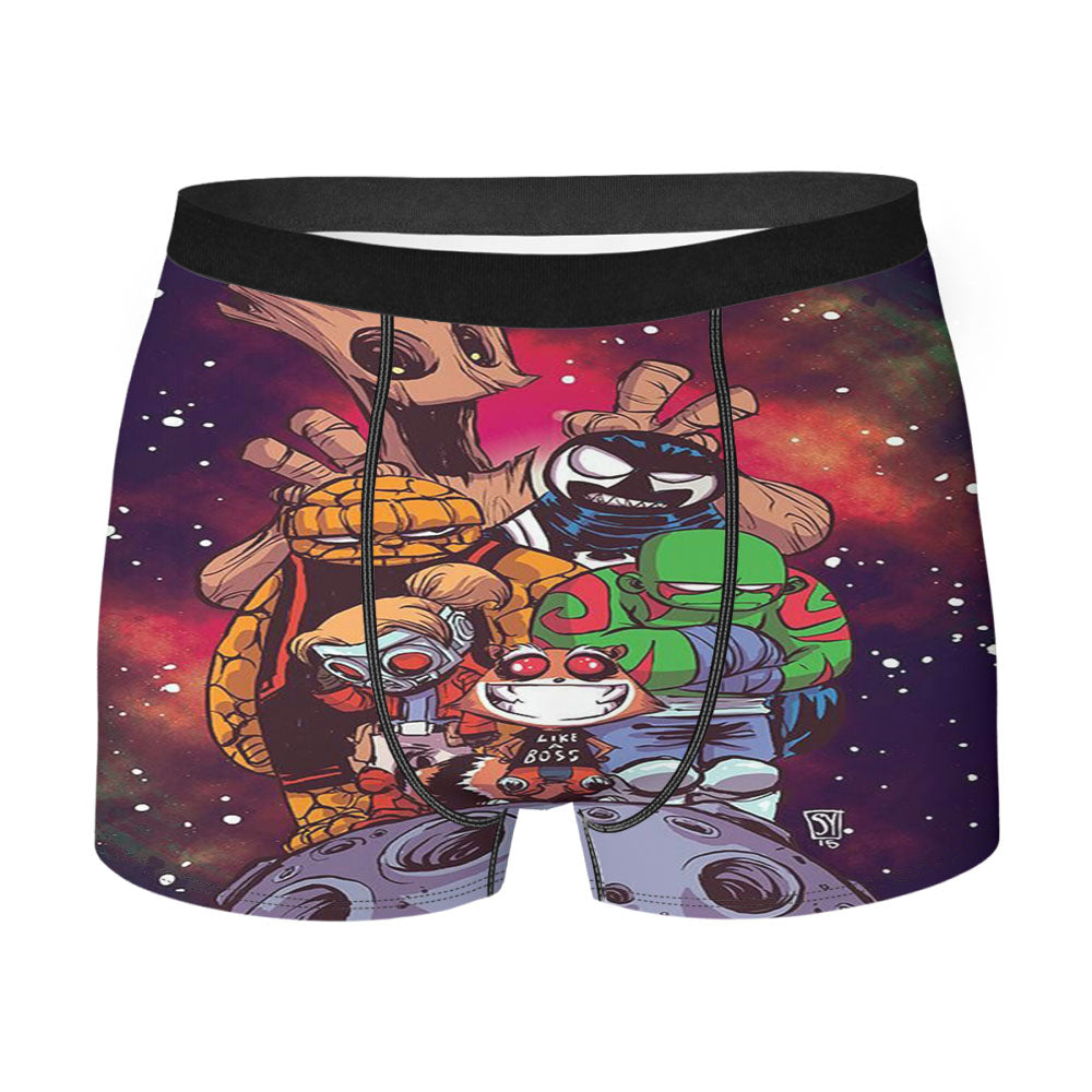 Guardian Of The Galaxy Anime Men'S Boxer Briefs