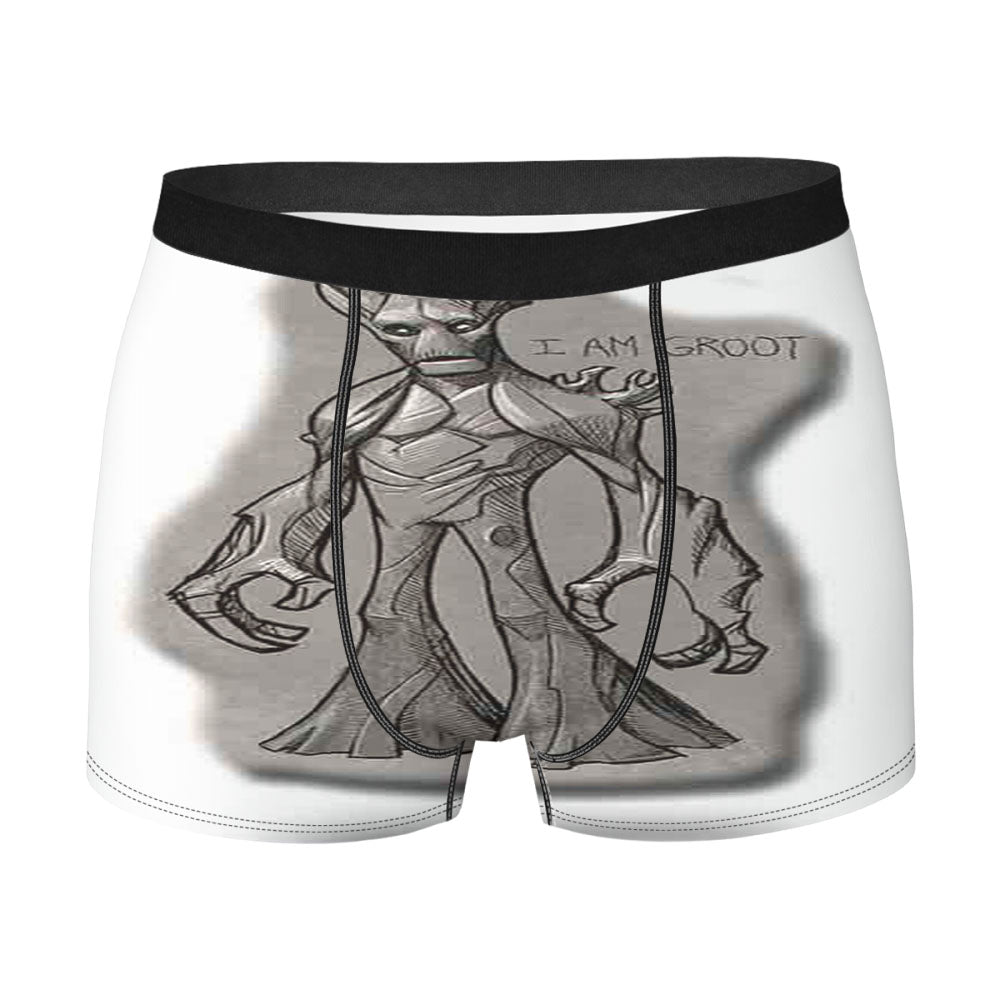 Guardian Of The Galaxy Groot Men'S Boxer Briefs