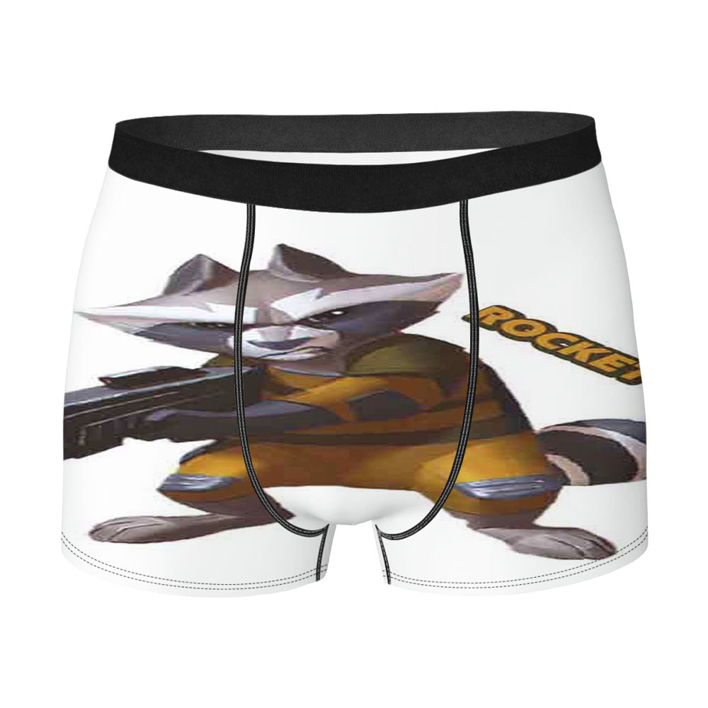 Guardian Of The Galaxy Rocket Men'S Boxer Briefs