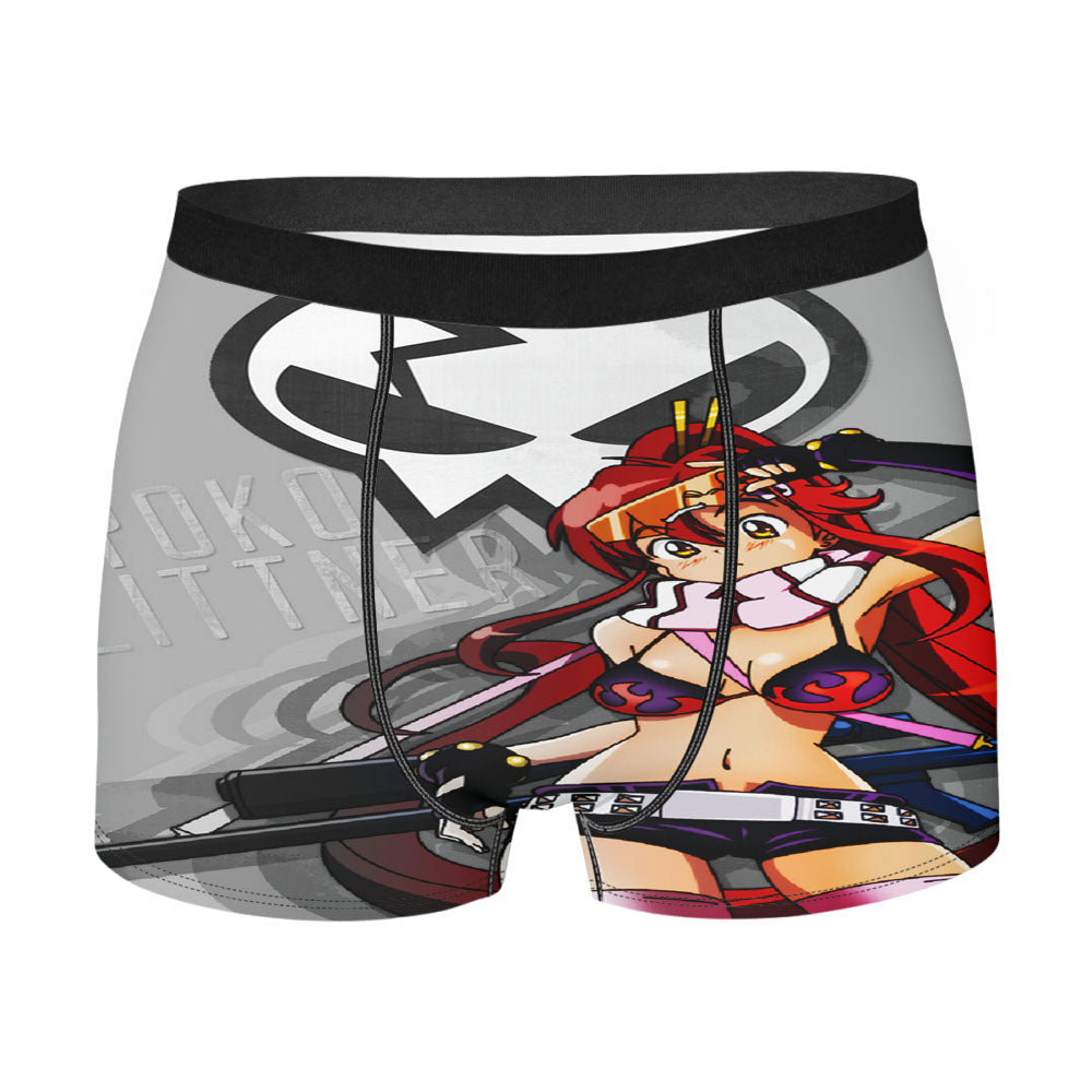 Gurren Lagann Yoko Littner Logo Men'S Boxer Briefs