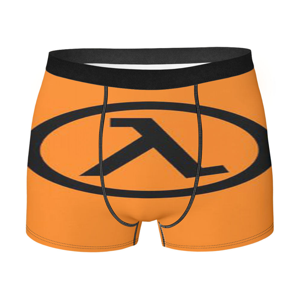 Half Life Lambda Logo Men'S Boxer Briefs