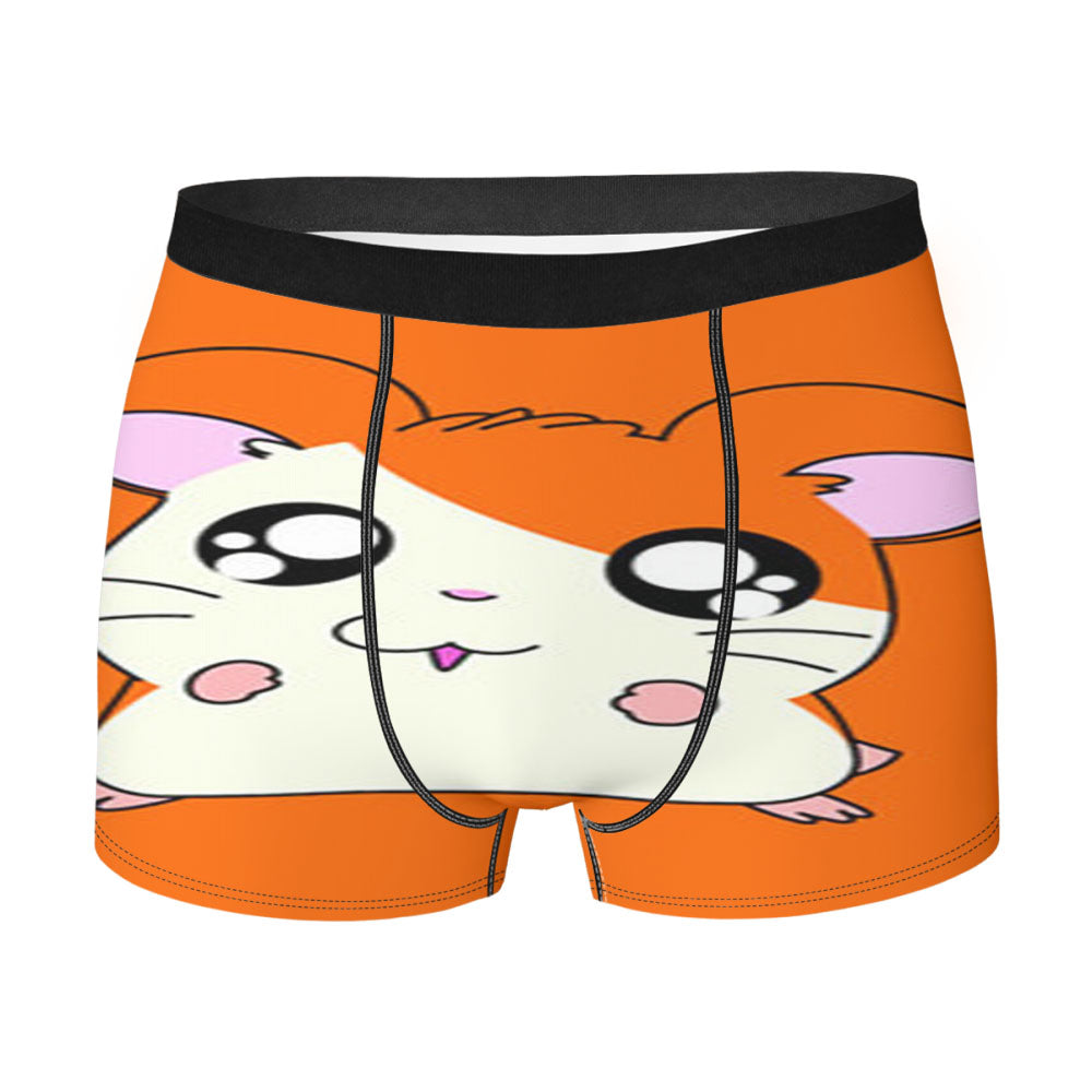 Hamtaro Cute Orange Men'S Boxer Briefs