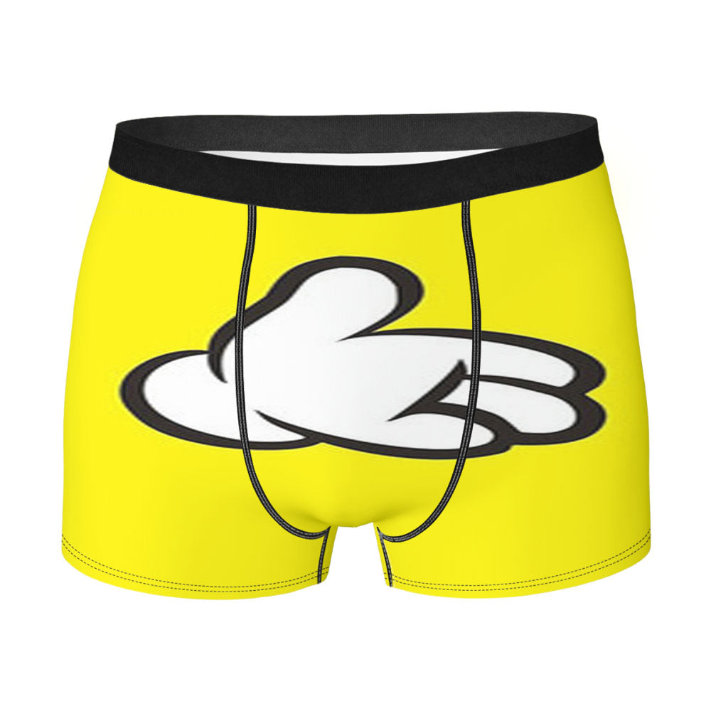 Hand Cartoon Men'S Boxer Briefs