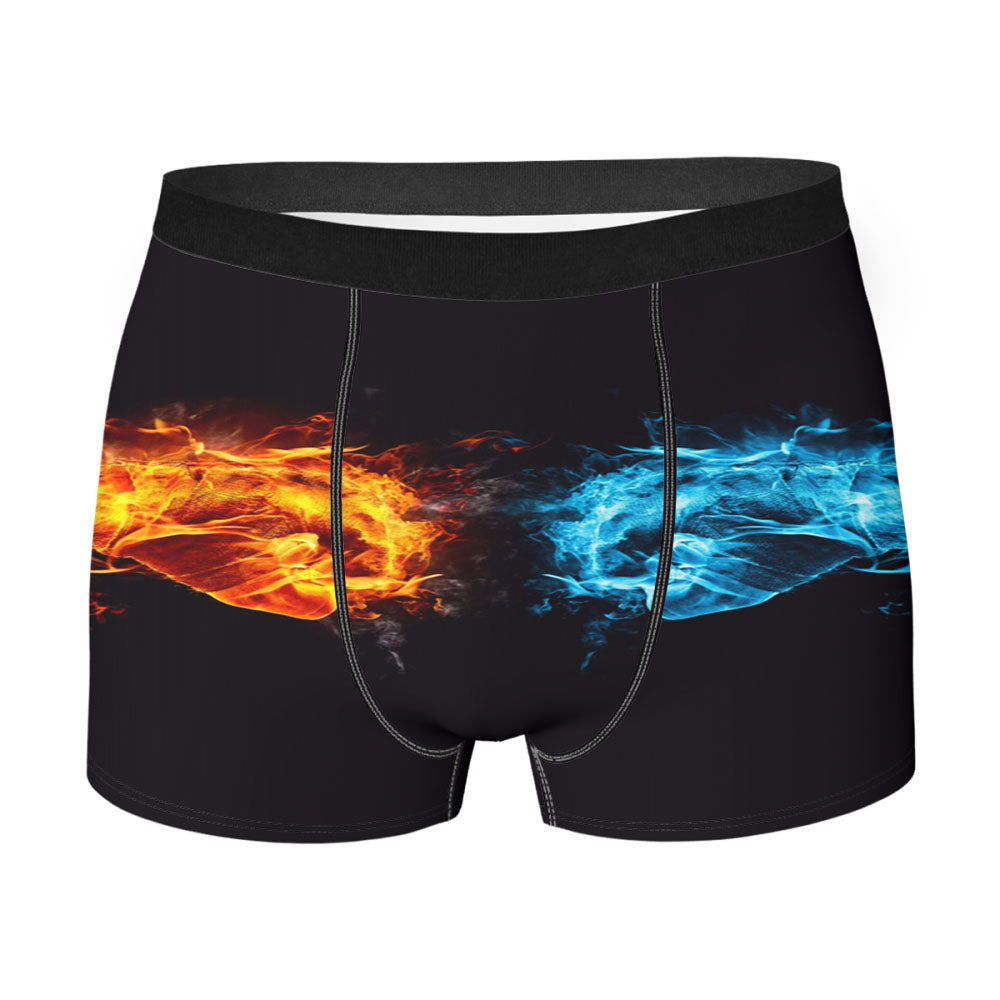 Hand Fire And Ice Men'S Boxer Briefs