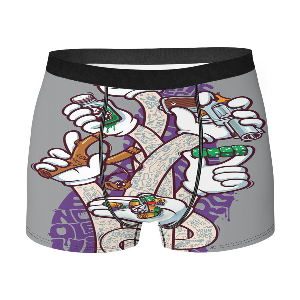 Hand Visitol Art Cash Men'S Boxer Briefs