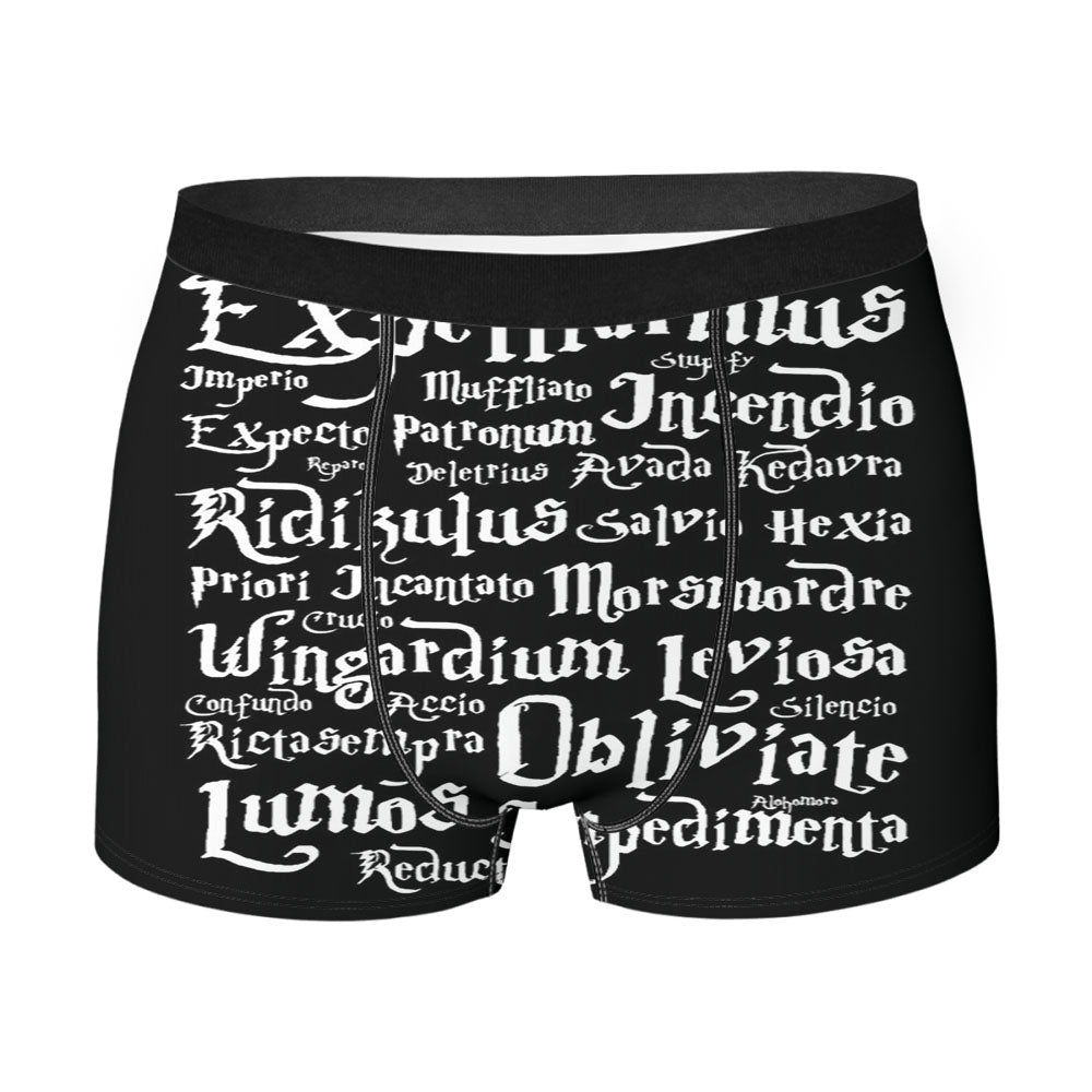 Harry Potter Black Magic Spells Men'S Boxer Briefs