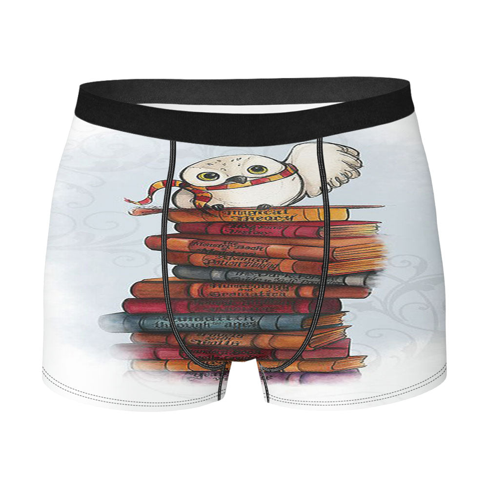 Harry Potter Hedwig Owl Men'S Boxer Briefs