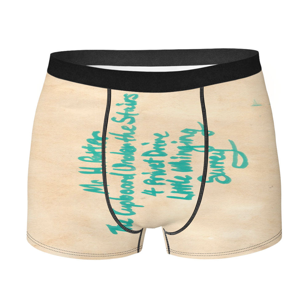 Harry Potter Hogwarts Letter Men'S Boxer Briefs