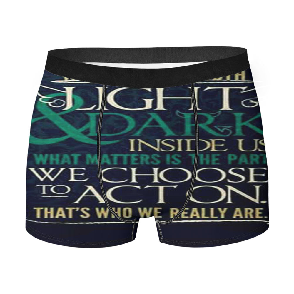 Harry Potter Light And Dark Men'S Boxer Briefs