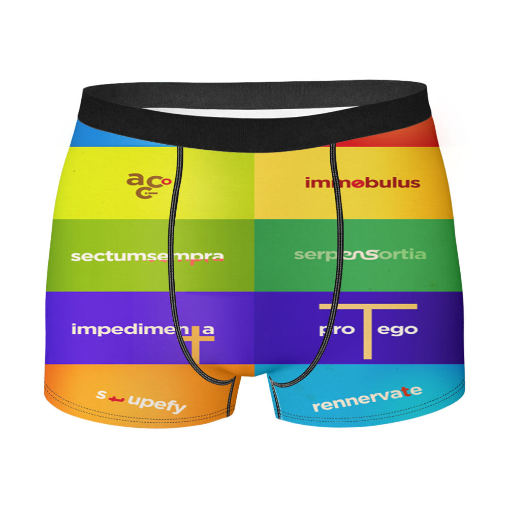 Harry Potter Spelling Men'S Boxer Briefs