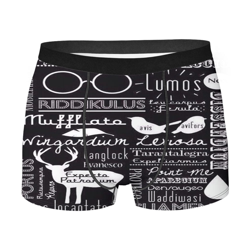 Harry Potter Spells Men'S Boxer Briefs