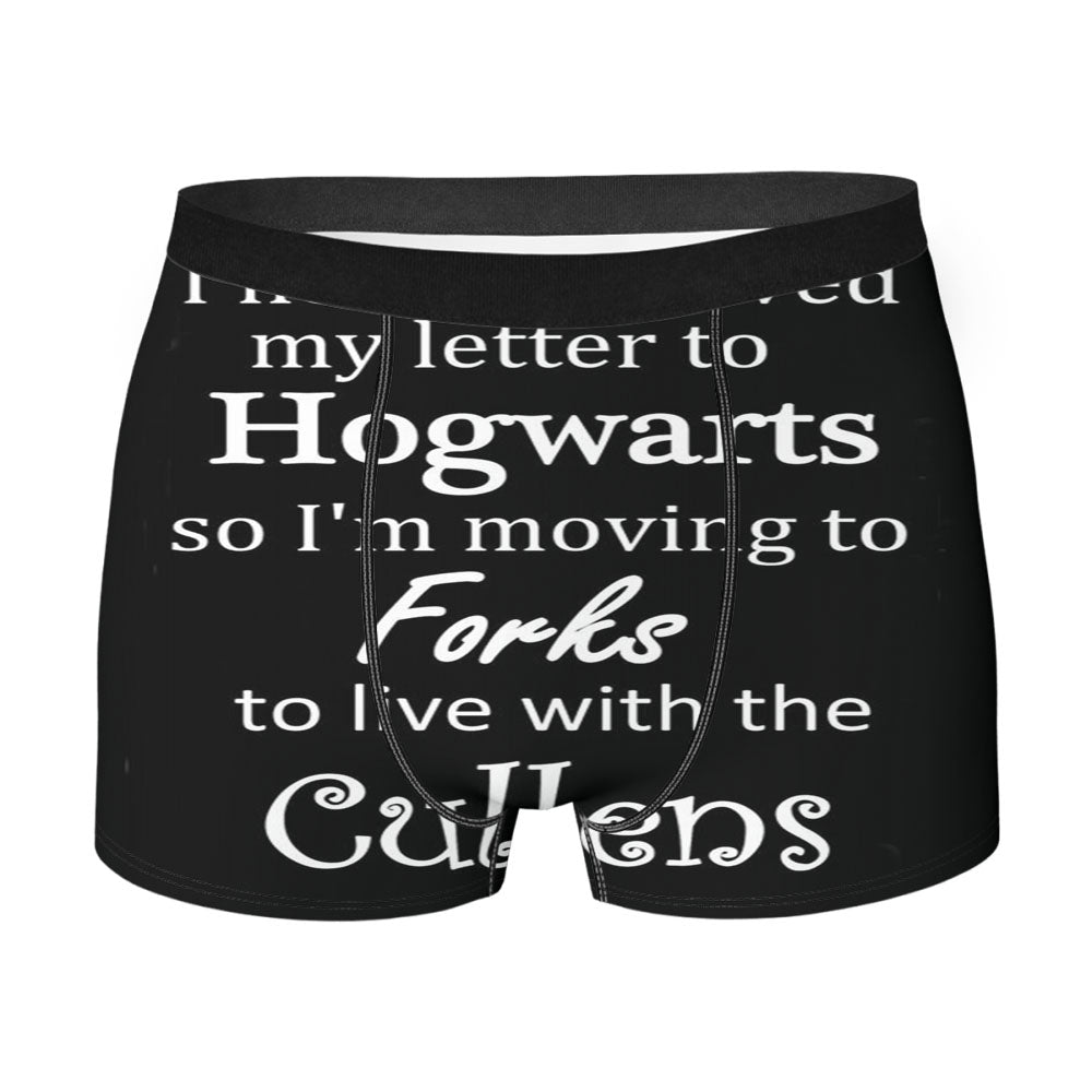 Harry Potter Twilight Quotes Men'S Boxer Briefs