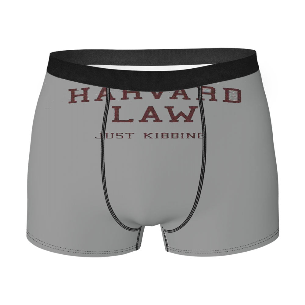 Harvard Law Just Kidding Men'S Boxer Briefs